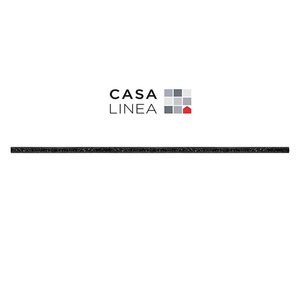 Casa Linéa LISTEL PAILLETTE NOIR 1 PIÈCE 1 X 60 CM CASA LINEA- Mosaïque