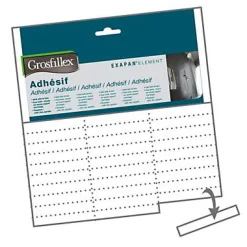 Lambris Mural<Lot 90 adhesifs pour lambris PVC Grosfillex