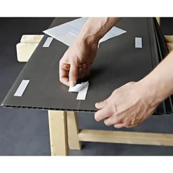Lambris Mural<Lot 90 adhesifs pour lambris PVC Grosfillex