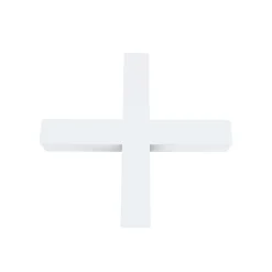 Diall Lot 250 croisillons en X écart 4 mm- Outils Du Carreleur