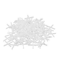 Diall Lot 250 croisillons en X écart 2 mm- Outils Du Carreleur