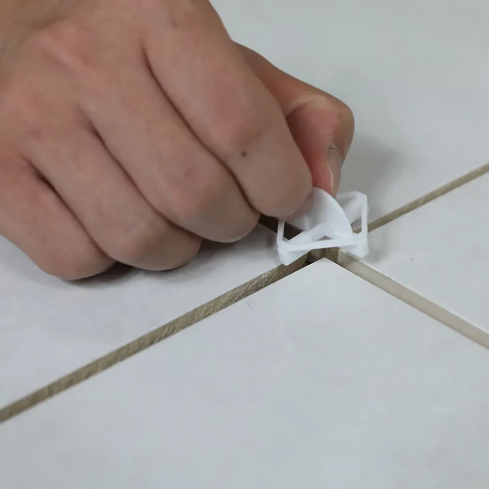 Diall Lot 100 croisillons en X réemployables écart 4 mm- Outils Du Carreleur