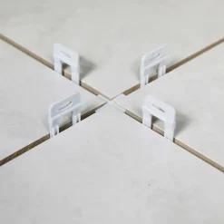Diall Lot 100 croisillons niveleurs écart 2 mm- Outils Du Carreleur
