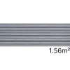 Quiet Wall Lot 4 Panneaux Muraux Acoustiques en Bois - 240x60cm Frêne gris - A Lattes - Panneau Tasseau de Bois Naturel- Panneau Tasseau Bois