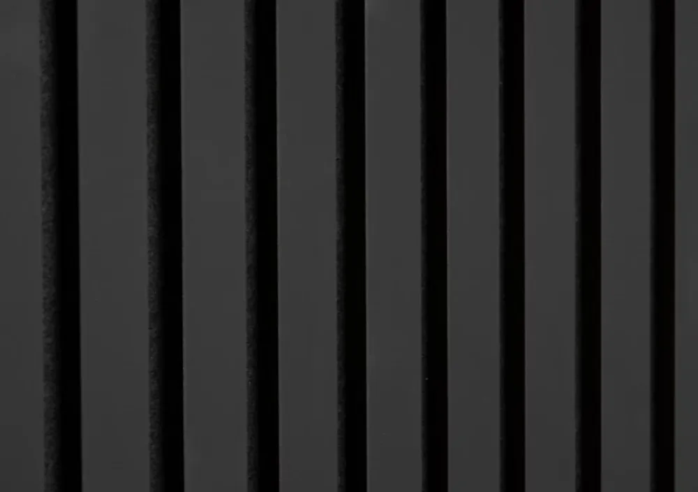 Mpdiscount Lot de 2 - 240 x 60 cm - Panneau Tasseaux - Noir Mat - Feutrine Noir- Panneau Tasseau Bois