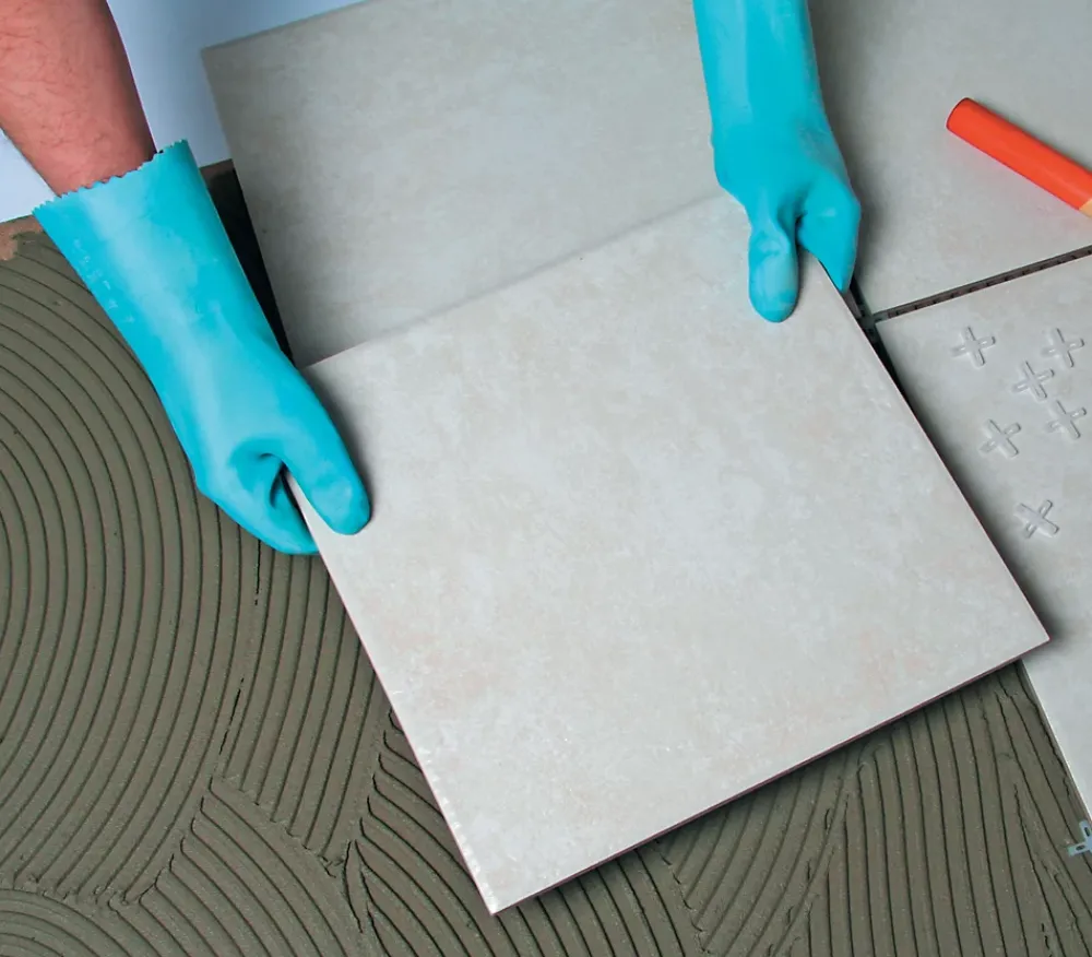 Semin Colle Carrelage Sol<Lot de 2 colles pour Carrelage Haute Performance Kedofix , Prêt à l'emploi, Intérieur/extérieur, seau de 5 kg
