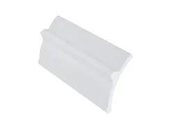 Vente-unique Moulure Et Rosace De Plafond<Lot de 3 corniches plafond en polystyrène L290 x l4.6 x H9 cm blanc - DORICA