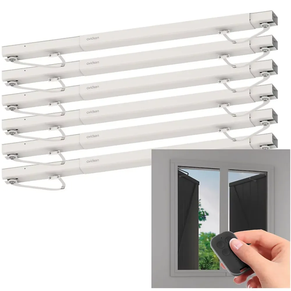Avidsen Lot de 6 motorisations pour volet battant Open W- Volet Battant