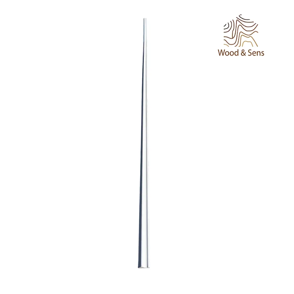 Wood&Sens Moulure<Lot de 25 moulures encadrements LXVI Prépeint Blanc MDF, L.2,44 m x l.2,8 cm x Ep.9 mm