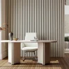 AICA Sanitaire Lot de 3 Panneaux Muraux Décoratifs Acoustiques Bois MDF 260x30cm chêne naturel AntiBruit, Facile à Poser- Panneau Décoratif En Bois