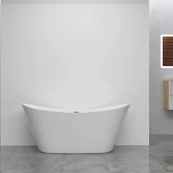 AICA Sanitaire Panneau Mural De Salle De Bains<Lot de 2 panneaux muraux de douche blanc mural aluminium avec 1 profile - L.100 x L.120 x H.210 cm - durable et facile à nettoyer