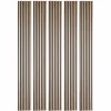 Decoon Panneau Tasseau Bois<Lot de 5 Panneaux tasseaux bois 250 x 30 x 1,9 cm - décor chêne clair fond noir - 3,75m²