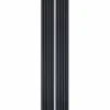 Decoon Lot de 2 Panneaux tasseaux bois 250 x 30 x 1,9 cm - bleu nuit/feutrine noir - 1,5m²- Panneau Tasseau Bois