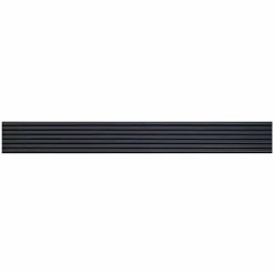 Decoon Lot de 2 Panneaux tasseaux bois 250 x 30 x 1,9 cm - bleu nuit/feutrine noir - 1,5m²- Panneau Tasseau Bois
