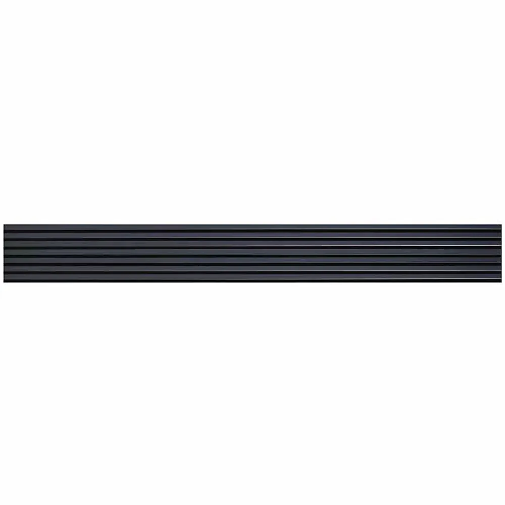 Decoon Lot de 2 Panneaux tasseaux bois 250 x 30 x 1,9 cm - bleu nuit/feutrine noir - 1,5m²- Panneau Tasseau Bois