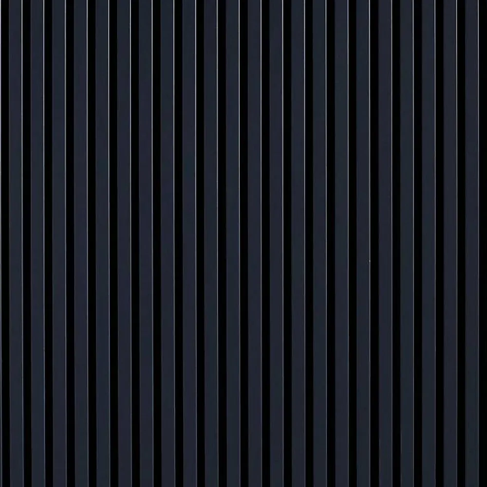 Decoon Lot de 2 Panneaux tasseaux bois 250 x 30 x 1,9 cm - bleu nuit/feutrine noir - 1,5m²- Panneau Tasseau Bois