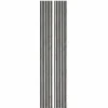 Decoon Panneau Tasseau Bois<Lot de 2 Panneaux tasseaux bois 250 x 30 x 1,9 cm - décor marbre gris/feutrine noir - 1,5m²