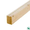 Forestea Lot de 3 planches sapin brut égalisé 2400 x 96 x 21 mm- Tasseau Bois