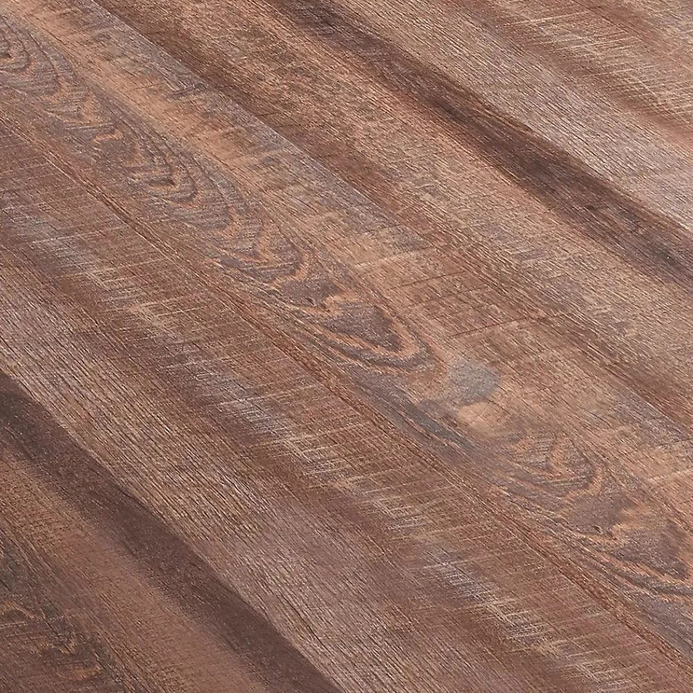 Neu.Holz Lot de 120 planches vinyle SPC Okapirg 26,352 m² 5 mm 122 x 18 cm effet chêne rustique- Dalle Et Lame Pvc