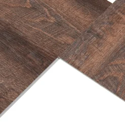 Neu.Holz Lot de 120 planches vinyle SPC Okapirg 26,352 m² 5 mm 122 x 18 cm effet chêne rustique- Dalle Et Lame Pvc