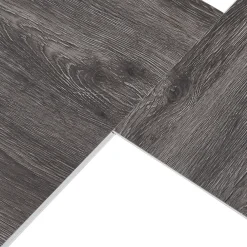 Neu.Holz Lot de 40 planches vinyle SPC Okapirg 8,784 m² 5 mm 122 x 18 cm effet chêne foncé- Dalle Et Lame Pvc