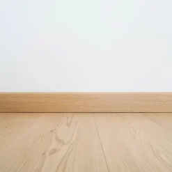 Wood&Sens Plinthe Bois|Plinthe Bois<Lot de 10 Plinthes Plaquées Chêne MDF Arrêtes vives, L.2,23 m x l.6,8 cm x Ep.9 mm