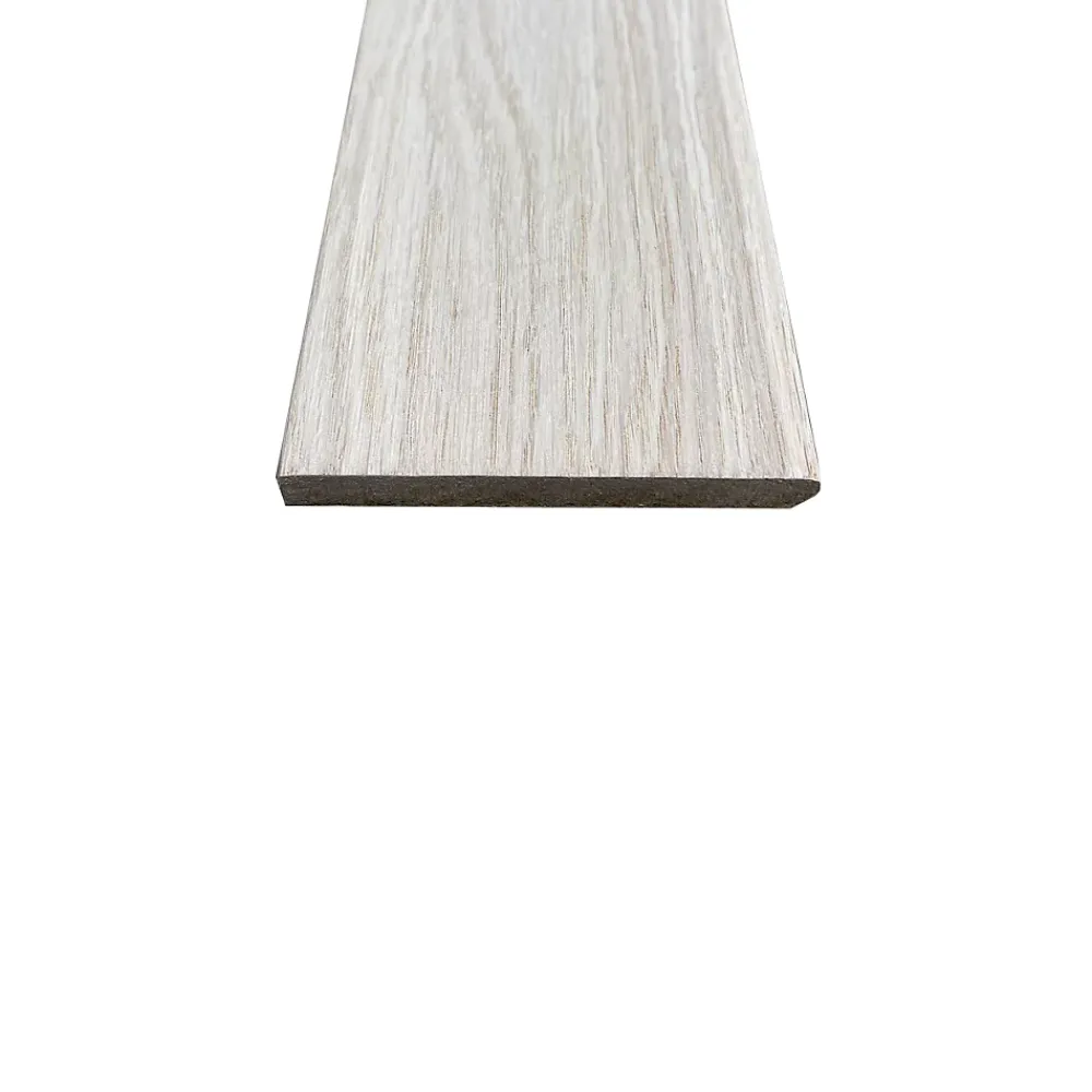 Wood&Sens Plinthe Bois|Plinthe Bois<Lot de 10 Plinthes Plaquées Chêne MDF Arrêtes vives, L.2,23 m x l.6,8 cm x Ep.9 mm