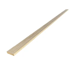Wood&Sens Plinthe Bois|Plinthe Bois<Lot de 5 Plinthes Plaquées Chêne MDF Arrondi, L.2,23 m x l.7,8 cm x Ep.14 mm