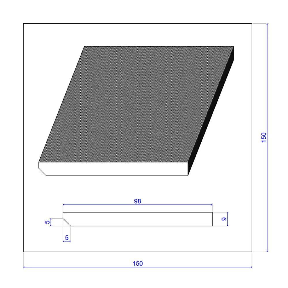 Wood&Sens Plinthe Bois|Plinthe Bois<Lot de 10 Plinthes Plaquées Chêne MDF Arrêtes vives, L.2,23 m x l.9,8 cm x Ep.9 mm
