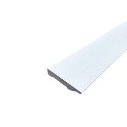 Wood&Sens Plinthe Pour Sol En Vinyle Et Pvc<Lot de 10 Plinthes Polymère avec Bord Arrondi 3mm, L.240 cm x P.8 cm, Ep.15 mm
