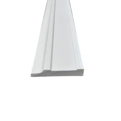 Wood&Sens Plinthe Pour Sol En Vinyle Et Pvc<Lot de 10 Plinthes Polymère avec Bord Arrondi 3mm, L.240 cm x P.8 cm, Ep.15 mm