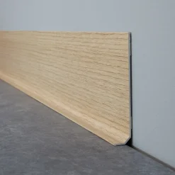 99Deco Plinthe Pour Sol En Vinyle Et Pvc<Lot de 10 Plinthes PVC Couleur Bois - - H8 x L100 cm Profondeur 14 mm