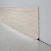 99Deco Lot de 25 Plinthes PVC Couleur Bois - - H8 x L200 cm Profondeur 14 mm- Plinthe Pour Sol En Vinyle Et Pvc