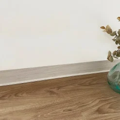 99Deco Lot de 25 Plinthes PVC Couleur Bois - - H8 x L200 cm Profondeur 14 mm- Plinthe Pour Sol En Vinyle Et Pvc