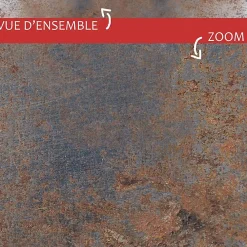 99Deco Plinthe Pour Sol En Vinyle Et Pvc<Lot de 10 Plinthes PVC Couleur Métal - - H8 x L100 cm Profondeur 14 mm