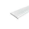 Wood&Sens Lot de 5 Plinthes Style Prépeint MDF, L.2,44 m x l.10,8 cm x Ep.14 mm- Plinthe Bois|Plinthe Bois