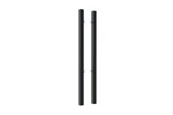 Casanoov Accesoire Pour Volet<Lot de 2 poteaux en fer DARIO 8x8cm H.190cm Noir Mat