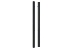 Casanoov Accesoire Pour Volet<Lot de 2 poteaux en fer DARIO 8x8cm H.230cm Noir Mat