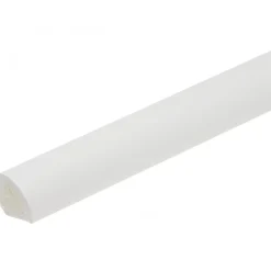 Monmobilierdesign Plinthe Pour Sol En Vinyle Et Pvc<Lot de 5 Quarts de rond PVC 13 x 13 mm longueur 2,5 m Blanc