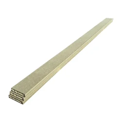 Wood&Sens Plinthe Bois|Plinthe Bois<Lot de 6 Surplinthes MDF Hydrofuge, L.2.44 m x H.13.1 cm, Ep.22 mm