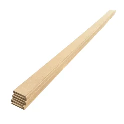 Wood&Sens Plinthe Bois|Plinthe Bois<Lot de 6 Surplinthes MDF, L.2.44 m x H.9.8 cm, Ep.22 mm