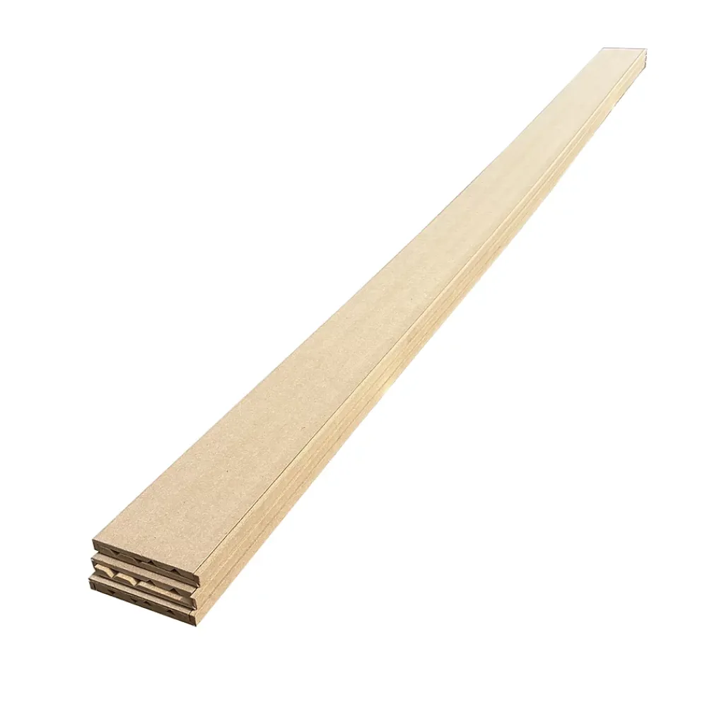 Wood&Sens Plinthe Bois|Plinthe Bois<Lot de 6 Surplinthes MDF, L.2.44 m x H.13.1 cm, Ep.22 mm