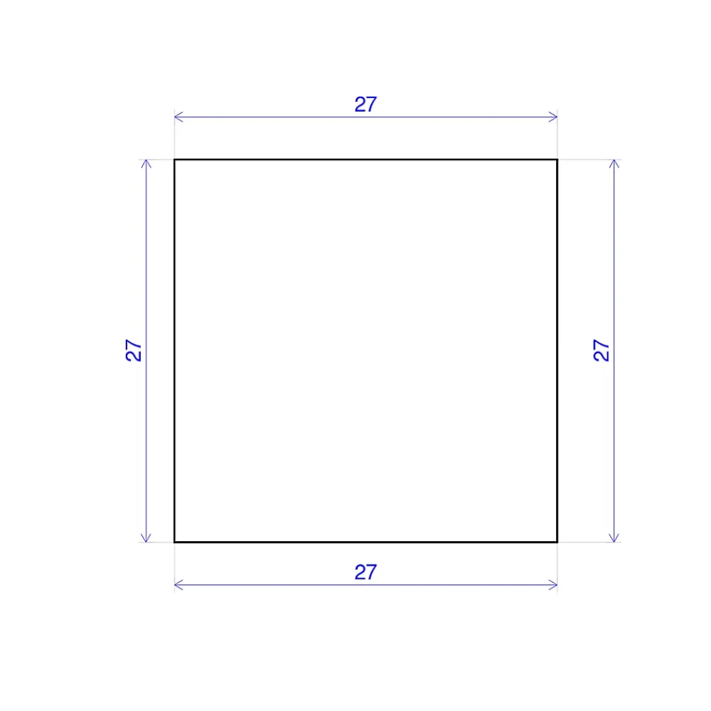 Forestea Tasseau Bois<Lot de 8 tasseaux hêtre rabotés 2400 x 28 x 28 mm