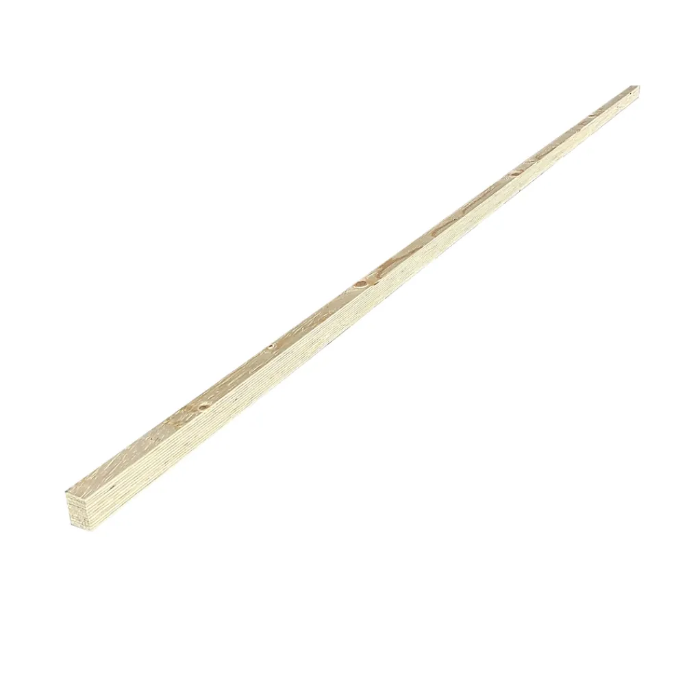 Wood&Sens Tasseau Bois<Lot de 15 Tasseaux LVL Contrecollé SAPIN, L.2,40 m x l.3,6 cm x Ep.27 mm