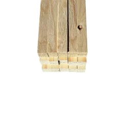 Wood&Sens Tasseau Bois<Lot de 15 Tasseaux LVL Contrecollé SAPIN, L.2,40 m x l.3,6 cm x Ep.27 mm
