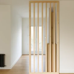Wood&Sens Tasseau Bois<Lot de 9 Tasseaux LVL Contrecollé SAPIN, L.2,40 m x l.4,8 cm x Ep.42 mm