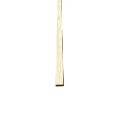 Wood&Sens Lot de 15 Tasseaux Pin Abouté Sans Nœuds, L.250 cm x l.2 cm, Ep.4 cm- Tasseau Bois