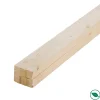 Forestea Lot de 6 tasseaux sapin brut 2000 x 38 x 25 mm- Tasseau Bois