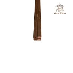 Wood&Sens Lot de 4 Tasseaux Sapin Traité marron, L.2,40 m x l.3,5 cm x Ep.35 mm- Tasseau Bois