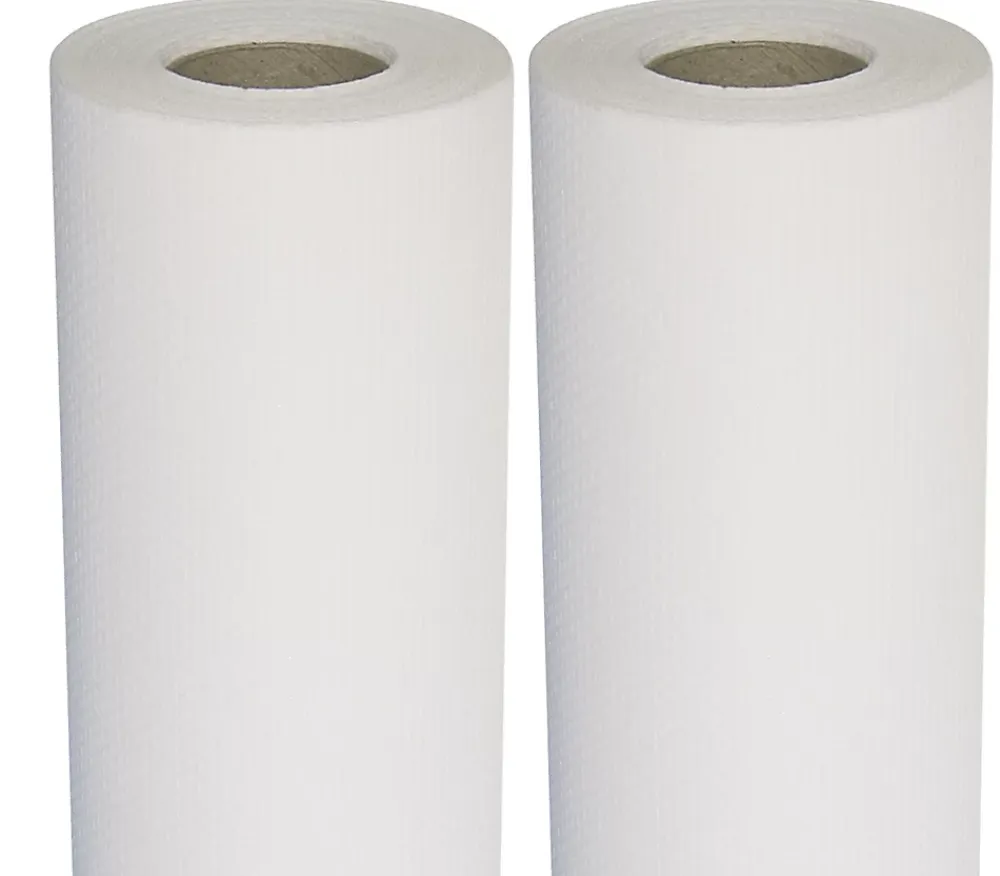 Semin Lot de 2 toiles de verre - motif maille - rouleau 25 x 1 m- Fibre De Verre